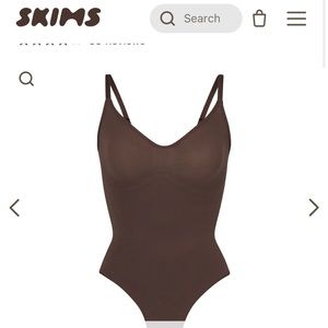 Skims seamless thing bodysuit